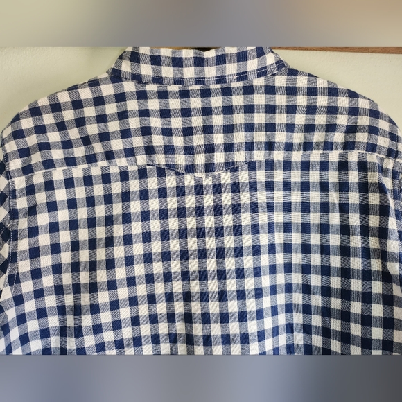 Womens LRL Buttondown Gingham Shirt - Picture 4 of 6